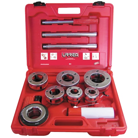 Urrea Threader die set for 1/2 in to 2 in NPT pipe 851